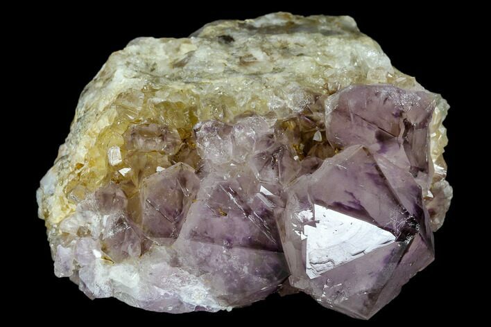 Wide, Amethyst Crystal Cluster - South Africa #115381